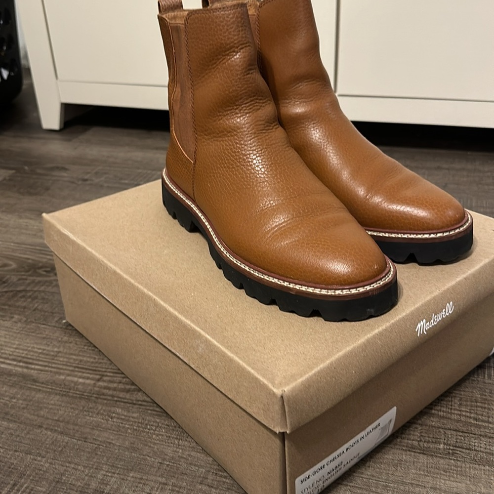 MADEWELL leather booty - Picture 2 of 6